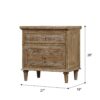 Ludin - 2 Drawer Nightstand - Taupe - Image 6