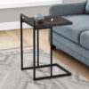 Accent Table, C - Shaped, Versatile Design - Black - Image 12
