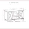 Ela - Medium TV Stand - Smoky Brown - Image 10