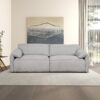Cleveland - Dual Power Convertible Sofa - Silver - Image 8