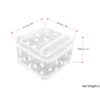 Mapleton - Outdoor / Indoor Pouf - Beige Gray / White - Image 6