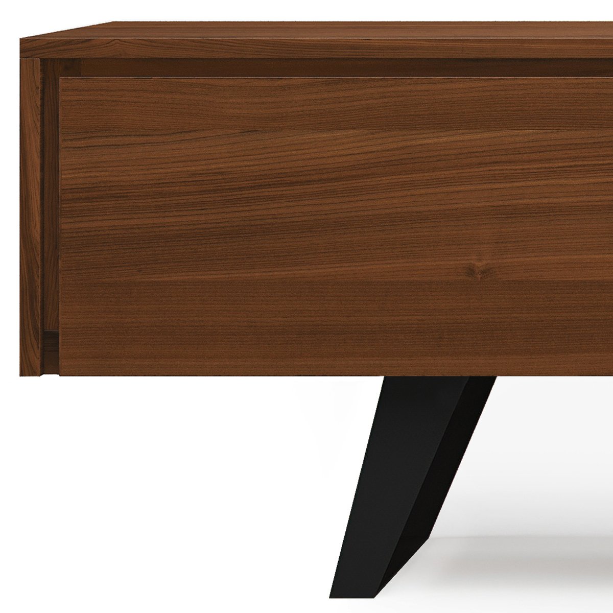 Lowry - Handcrafted TV Media Stand - Walnut - Image 6