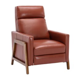 Richland - Push Back Recliner Chair - Caramel