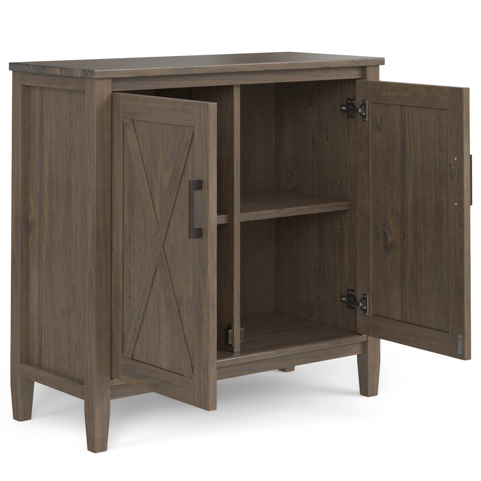 Ela - Low Storage Cabinet - Smoky Brown - Image 8
