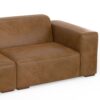 Rex - Left Sectional Sofa And Ottoman - Brown - Image 11