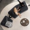 Oversized Modular Sectional Sofa Set With Removable Backrests And Soft Pillows, Deep Seat Couch & Sofa Bed For Living Room - Dark Gray - Image 8