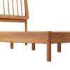King Spindle Bed Mid Century Modern - Caramel - Image 5