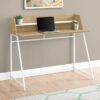 Computer Desk For Home Office, Laptop, Storage Shelves, Contemporary & Versatile Placement - Natural - Image 3