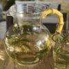 Palm Tree Design 3 Quarts Unbreakable Plastic Water Pitcher With Lid And Spout, Bpa Free - Clear - Image 6