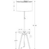Floor Lamp, Lighting, Contemporary - Black - Image 4