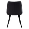Dining Chair, Side Upholstered For Dining Room, Contemporary And Modern (Set of 2) - Black - Image 5