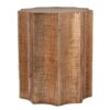 Drum Accent Side Table, Contemporary - Copper - Image 11