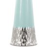 Penelope - Contemporary Table Lamp With Tiffany Blue / Silver / White - Image 4