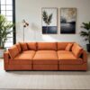 Uptown - Modular Sofa - Burnt Orange - Image 5