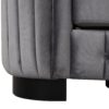 Upholstered Loveseat Sofa With Thick Removable Seat Cushion - Gray - Image 20
