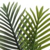 28" Tall, Artificial Plant, Palm Tree, Indoor, Faux, Fake, Floor, Greenery, Potted, Real Touch, Decorative - Green / White - Image 3
