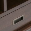 Draper - Mid Century Bookcase And Storage Unit - Medium Auburn Brown - Image 5