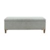 Marcie - Upholstered Storage Bench With Soft Close Lid - Blue - Image 8