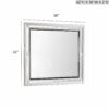 Alana - Mirror - Silver Champagne - Image 3