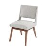 Boomerang - Dining Side Chair With Upholstered Cushions (Set of 2) - Light Gray - Image 4