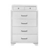 Civic - 5 Piece Queen Bedroom Set With Storage - White - Image 3