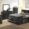 Marilla - King Storage Bed - Black - Image 3