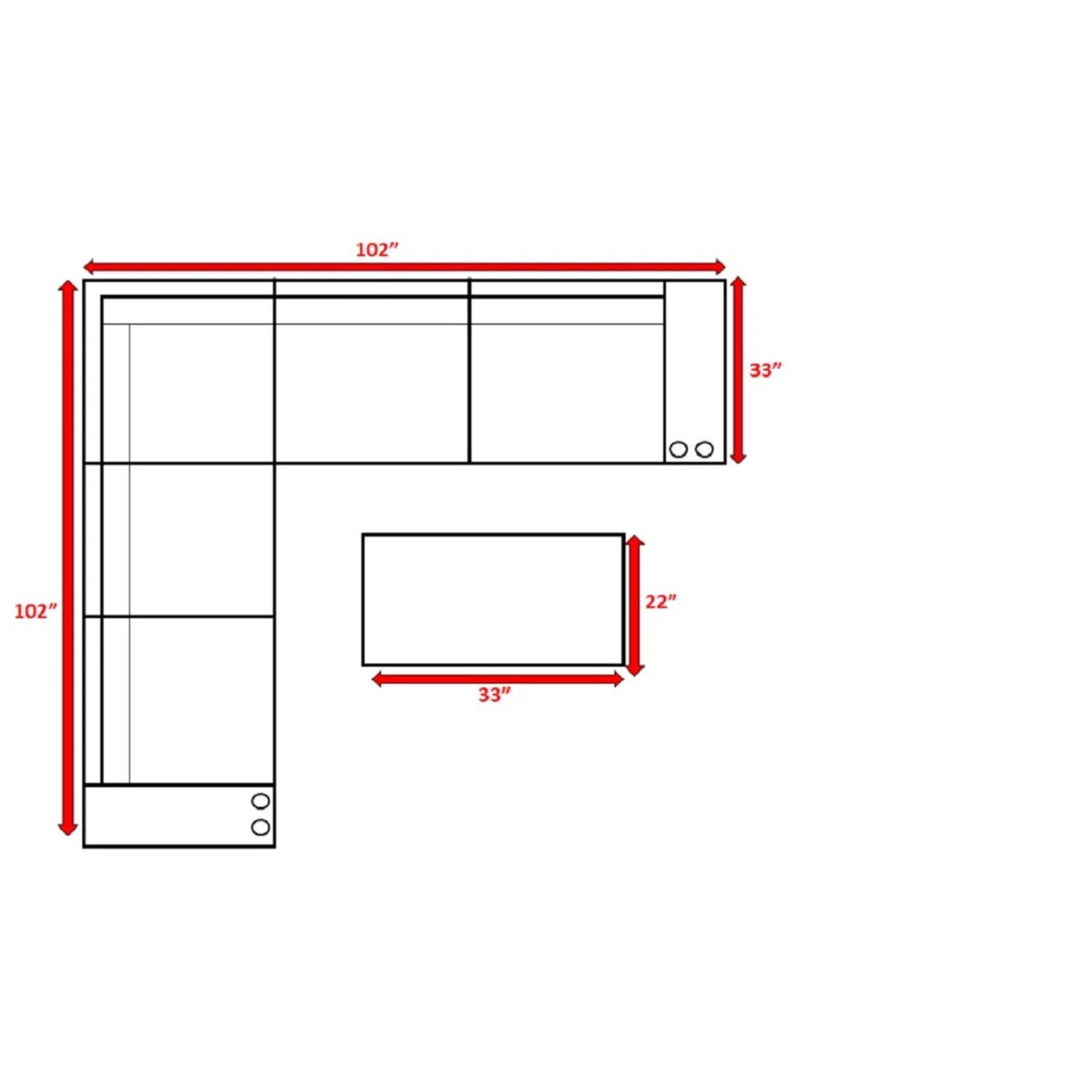 Outdoor Seating Group With Cushions, 4 Person Wicker - Espresso - Image 3