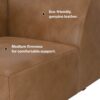 Rex - Corner Sofa Module - Brown - Image 12