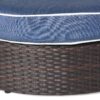 Madras - Ottoman With Ice Bucket - Brown - Image 11