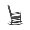 Muse - Outdoor Acacia Rocking Chair With Slat Design - Teak - Image 5