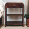 Aspen - Open Bedside Table - Dark Brown - Image 10