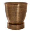 Drum Accent Side Table, Contemporary And Modern - Copper - Image 11