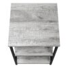 Accent Table, Side Contemporary And Modern - Gray - Image 5