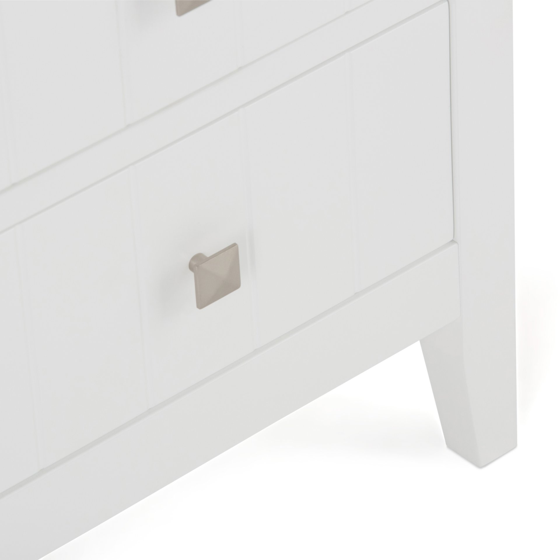 Acadian - Four Drawer Floor Storage Cabinet - Pure White - Image 5
