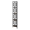 Bookshelf, Bookcase, Etagere, Corner, 4 Tier, For Office, Transitional - Espresso - Image 3