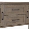 Ela - Console Table - Smoky Brown - Image 7