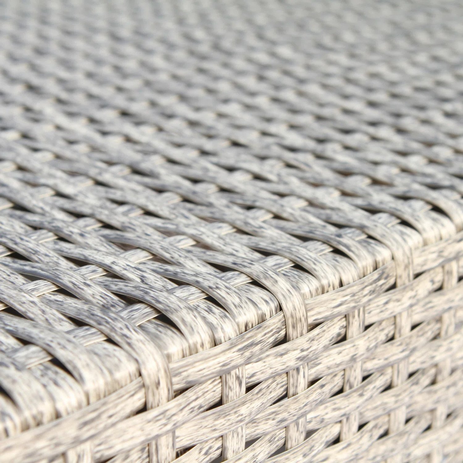 Outdoor Sectional Set With Cushions, Reversible Modular Design, Weather Resistant - Gray Mix - Image 8