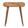 Mini Round Dressing Table - Oak - Image 9