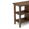 Redmond - Console Sofa Table - Rustic Natural Aged Brown - Image 6