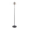 Metric - Industrial Floor Lamp - Black / Antique Brass - Image 5