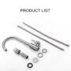 Kitchen Sink Faucet With Single Handle - Brushed Nickel - Image 6