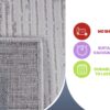 Marfi - 2' X 3' Bordered Area Rug - Blue / Ivory - Image 13