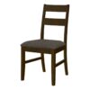 Dining Chair, Upholstered, Side, Dining Room, Transitional (Set of 2) - Brown - Image 2