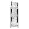Accent Console Table For Entryway, Contemporary And Modern - White / Gray - Image 3