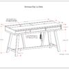 Bowman - Flip Up Desk - Distressed Gray - Image 10