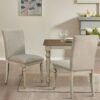 Fiona - Upholstered Dining Chair With Turned Legs (Set of 2) - Light Gray - Image 2