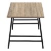 Table, Rectangular, Contemporary And Stylish - Taupe - Image 3