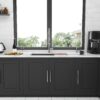 Undermount Workstation Kitchen Sink 30" X 19", 16 Gauge Deep Single Bowl - Brushed Nickel - Image 8
