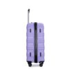 Expandable 3 Piece Luggage Sets Pc Lightweight & Durable Suitcase With Two Hooks, Spinner Wheels, Tsa Lock, (21/25/29) - Purple - Image 16