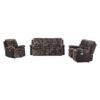 Brenda - Sofa With Manual Recline Function - Brown - Image 10